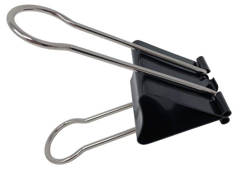 Clipco Binder Clips Super Extra Large 2-1/3in Black (4-Pack) - Image 3